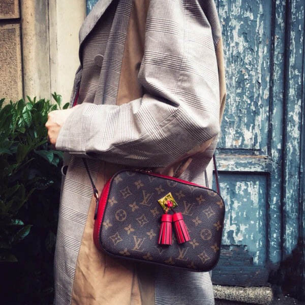 ☆Super popular☆Santonge fake Louis Vuitton shoulder bag copy calf leather M43557 ☆Super popular☆Santonge fake Louis Vuitton shoulder bag copy calf leather M43557