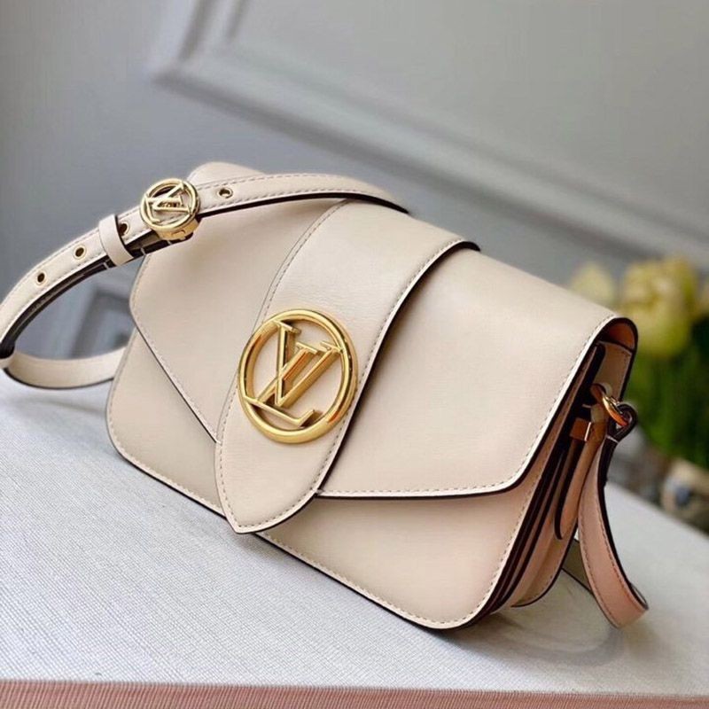 Compact and cute ★ Louis Vuitton ☆ Pont Neuf shoulder bag M55950 Compact and cute ★ Louis Vuitton ☆ Pont Neuf shoulder bag M55950