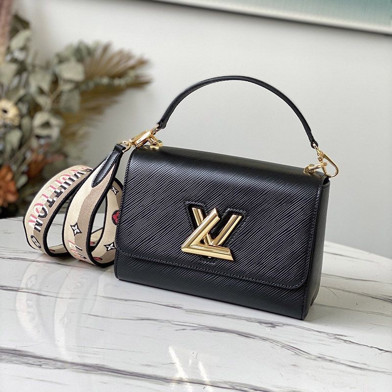No customs duties Louis Vuitton Twist MM Shoulder Bag Replica M57505 No customs duties Louis Vuitton Twist MM Shoulder Bag Replica M57505