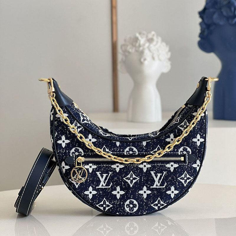 Very popular ☆ Quick delivery ☆ Louis Vuitton ☆ Half-moon baguette bag copy loop vut96738 Very popular ☆ Quick delivery ☆ Louis Vuitton ☆ Half-moon baguette bag copy loop vut96738