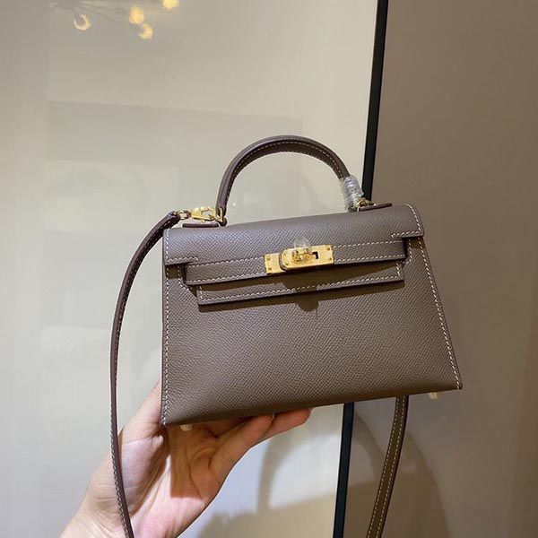 Hermes Kelly Mini 2 Kazak Replica Epson Silver Hardware he1906