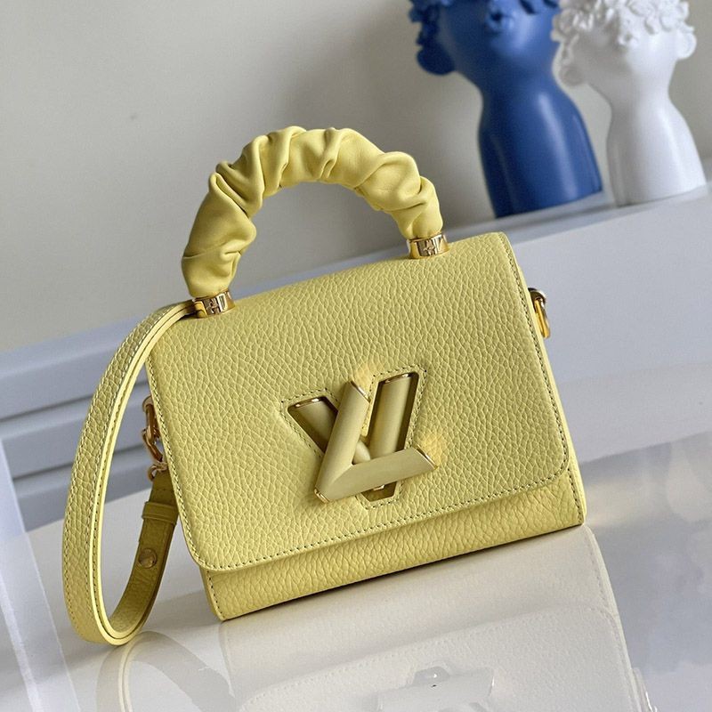 21 New Louis Vuitton LV Twist PM MM Leather Shoulder Bag M58571