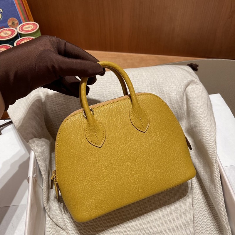 Classic Hermes replica Bolide 18 Etoupe gold hardware ert90801