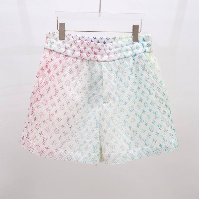 Rare color? Louis Vuitton shorts replica watercolor monogram swimsuit