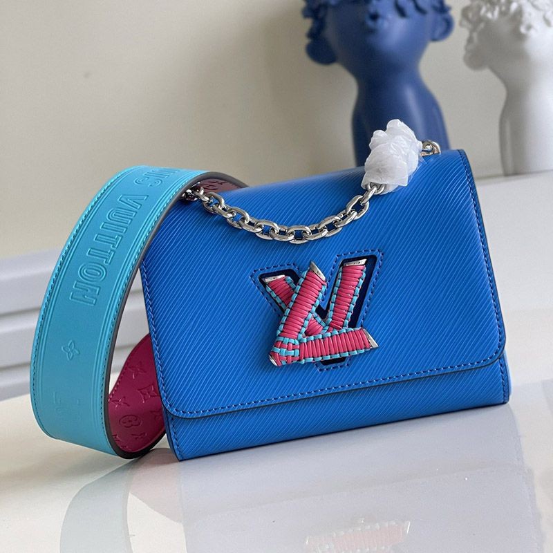 [Immediate Delivery] Louis Vuitton Twist PM Bag Replica Silver M50332