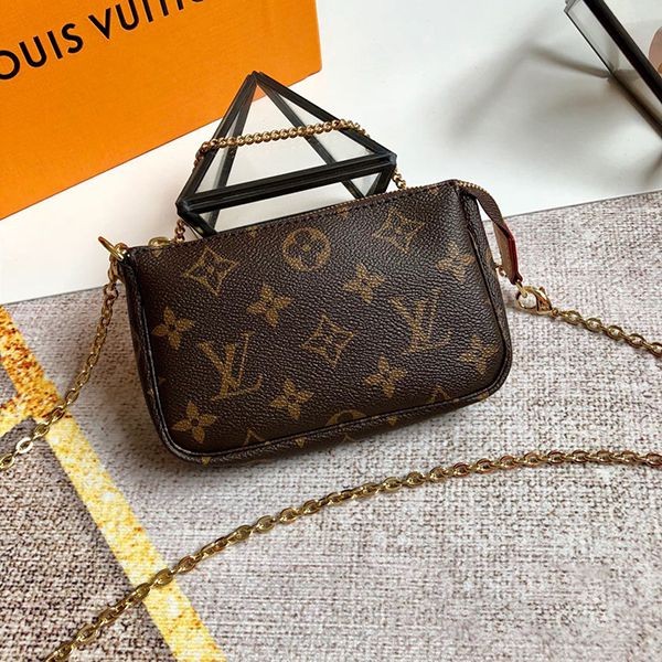 Very popular! Louis Vuitton shoulder bag replica Ebene Mini Accessoires N58009