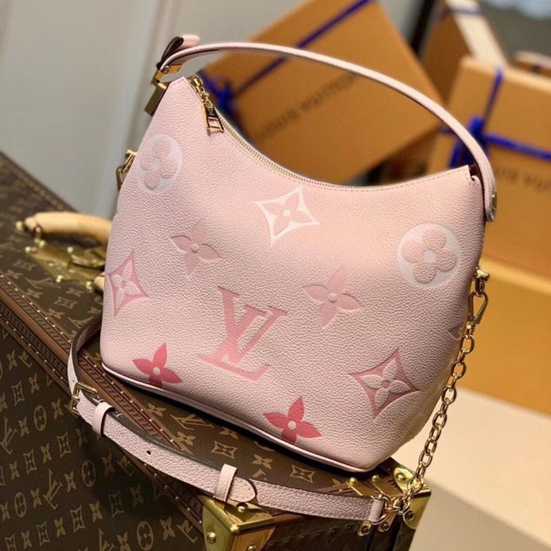 Louis Vuitton Marshmallow PM Replica Handbag Monogram Empreinte Bouton de Rose M45697
