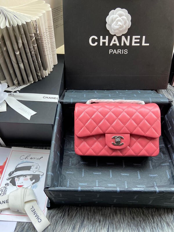 Stylish? Chanel Mini Flap Bag Caviar Skin cc2108271 Stylish? Chanel Mini Flap Bag Caviar Skin cc2108271