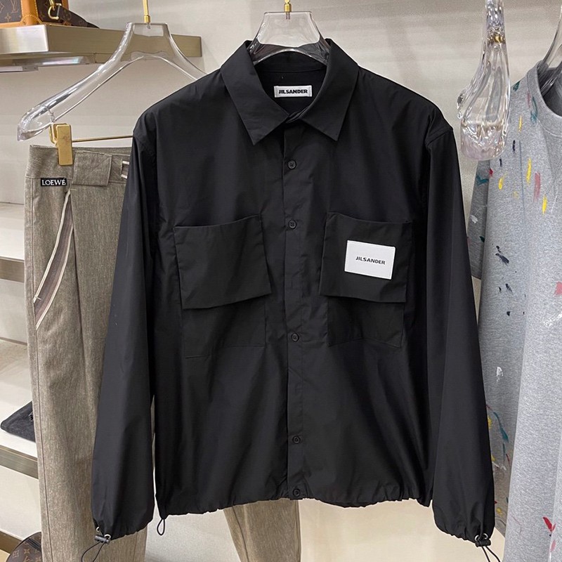Very popular!! New color Jil Sander shirt replica ★ Detachable sleeves, patch pockets Jib08142 Very popular!! New color Jil Sander shirt replica ★ Detachable sleeves, patch pockets Jib08142