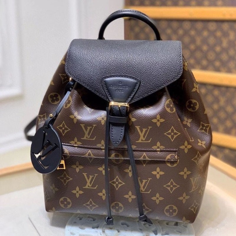[Free Shipping] Louis Vuitton Backpack Replica Montsouris NM PM Monogram M45515
