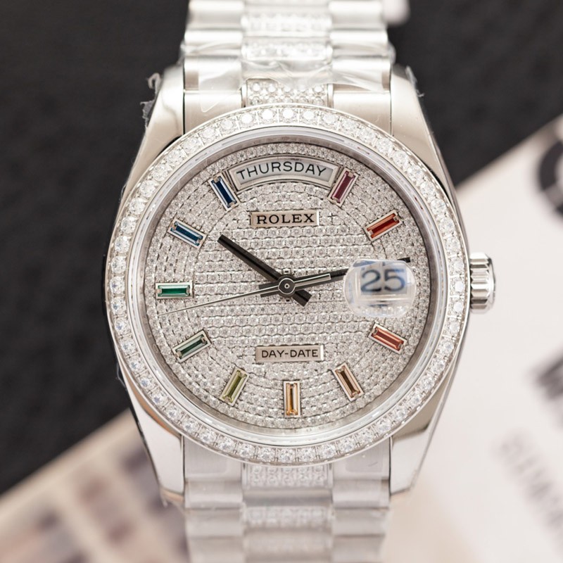 Popular Rolex Datejust Replica Full Diamond 36mm rod18329 Popular Rolex Datejust Replica Full Diamond 36mm rod18329