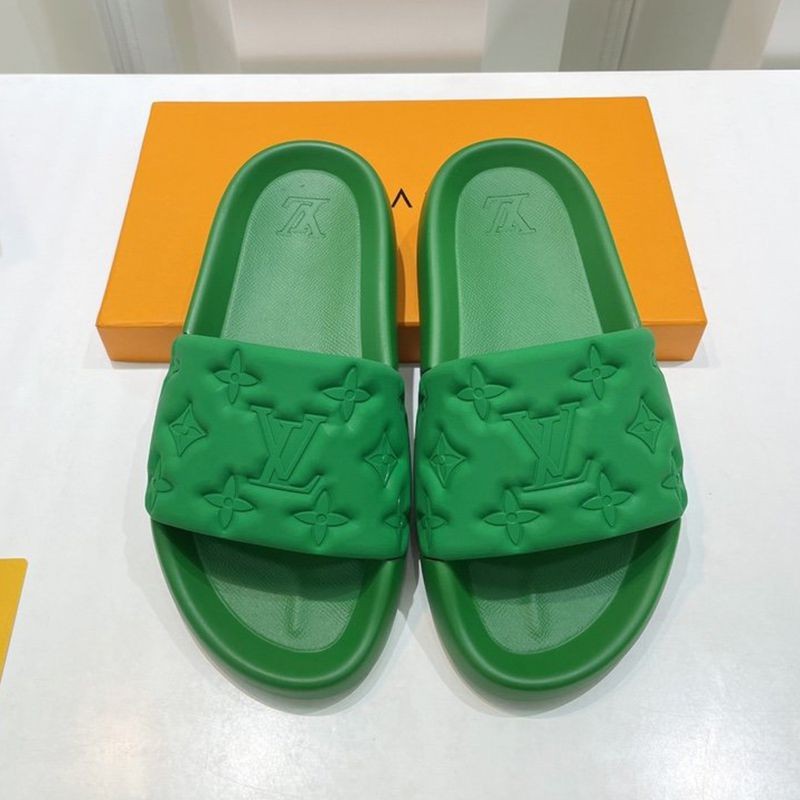 Very popular!! Louis Vuitton Sandals Replica Waterfront Mules BMWH1GO11N