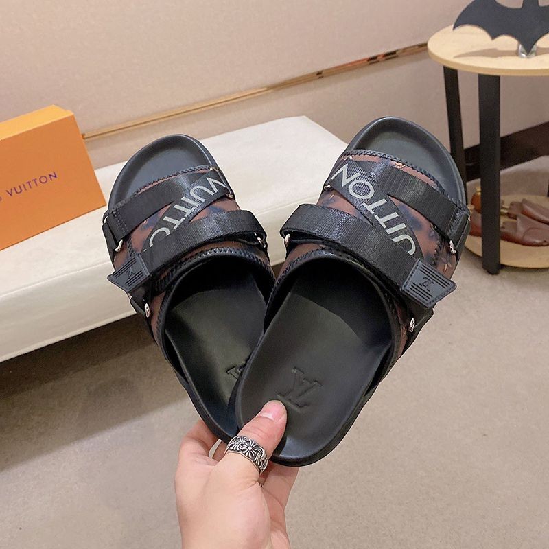 Rare color [Louis Vuitton] Honolulu mule sandals replica vus61037