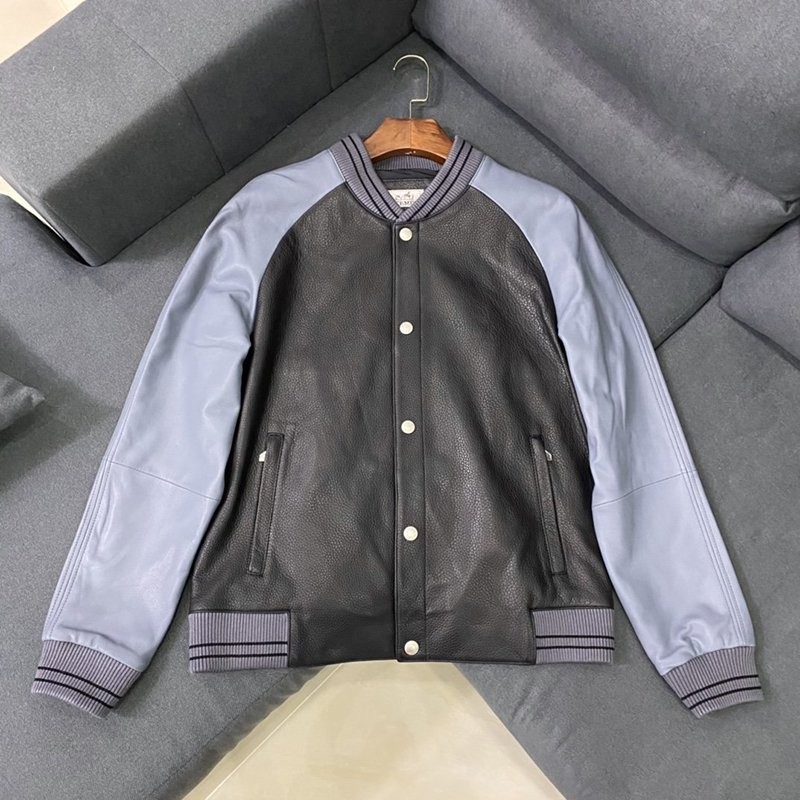 Not available in Japan Hermes Leather Equestrian Jacket Replica Popular erj19913