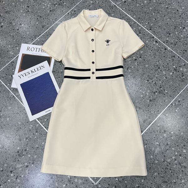 New item that is sure to sell out! Dior★ Button-down dress, fake shirt dress dev10707