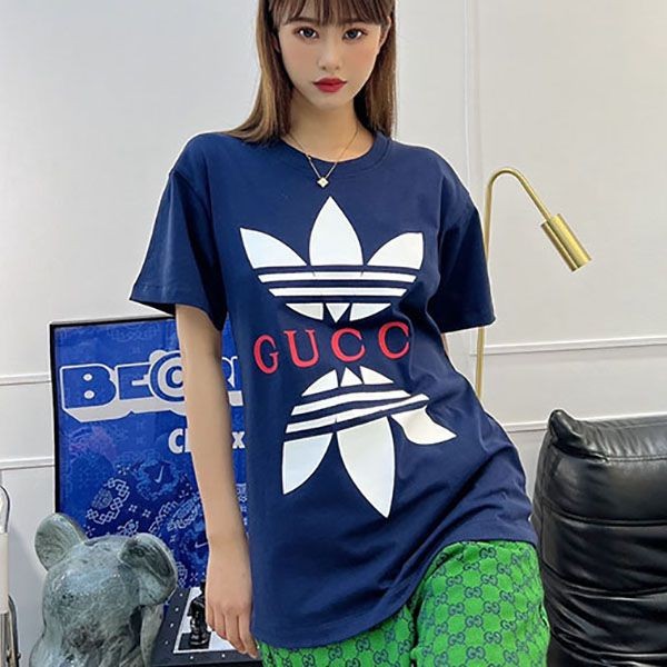 Super Hot Topic! Adidas x Gucci Cotton Jersey T-Shirt Replica guy15669 Super Hot Topic! Adidas x Gucci Cotton Jersey T-Shirt Replica guy15669