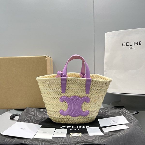 [No customs duties] Celine Teen Triomphe 2022 Basket Bag Replica Ceg39425