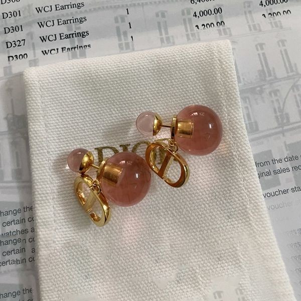 Sold out Dior TRIBALES earrings replica CD logo gift 3 colors E1822TRIPLD372 dem02201