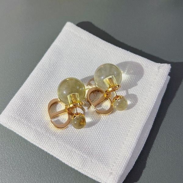 Sold out Dior TRIBALES earrings replica CD logo gift 3 colors E1822TRIPLD372 dem02201
