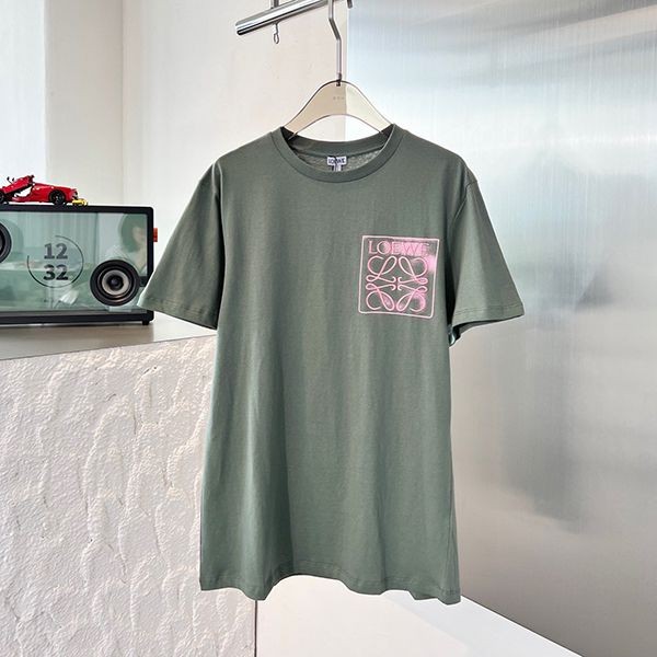 New LOEWE Anagram Logo Cotton Short Sleeve T-Shirt lon28914 New LOEWE Anagram Logo Cotton Short Sleeve T-Shirt lon28914