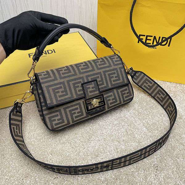 Fendi Versace Replica Fendi Versace Collaboration Shoulder Bag fev95862