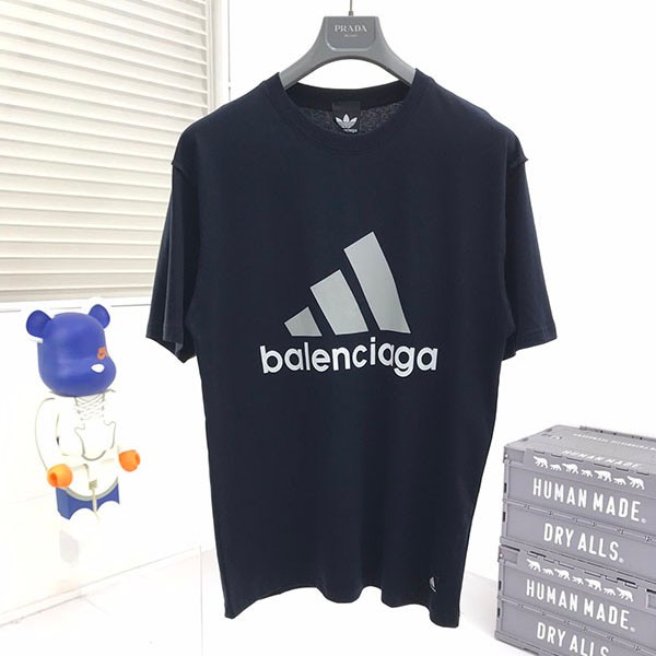 Collaboration ★ Balenciaga x Adidas T-shirt copy oversized baj80008