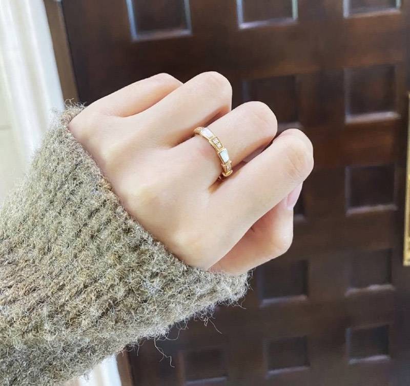 21-22AW New Color☆Rare Bulgari Serpenti Ring Replica Grade N Bus38296