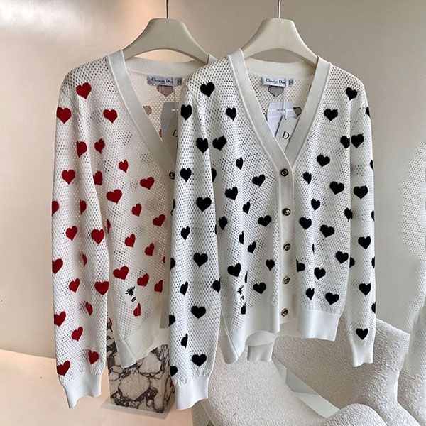 Sold out Dior Dior Amour Retro Cardigan Replica dey75462