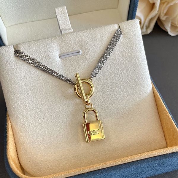 Classic Loewe Sterling Silver Padlock Charm Replica J621241X03