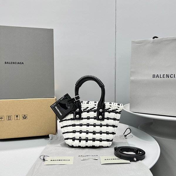 Very popular!! New color Balenciaga Bistro XXS replica basket with strap 6780282105J9060