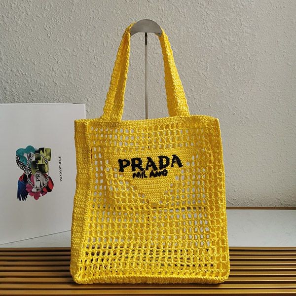 Love at first sight? Prada raffia tote bag replica pui38272