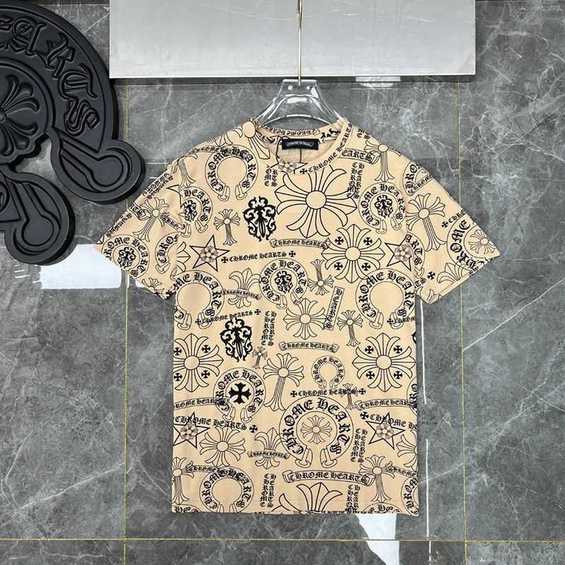 Rare color [Popular item] Chrome Hearts Cross T-shirt Replica ★ Kub19168