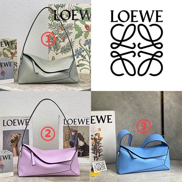 New Arrivals Stylish? [Loewe] Puzzle Hobo Bag Fake Napa Calf loi86413