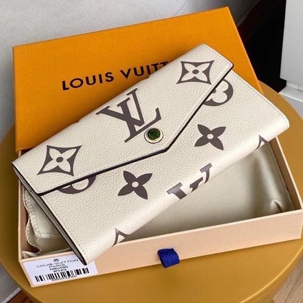 ☆Popular☆ Louis Vuitton Long Wallet Replica Portefeuille Sarah Bicolor LV20332 ☆Popular☆ Louis Vuitton Long Wallet Replica Portefeuille Sarah Bicolor LV20332