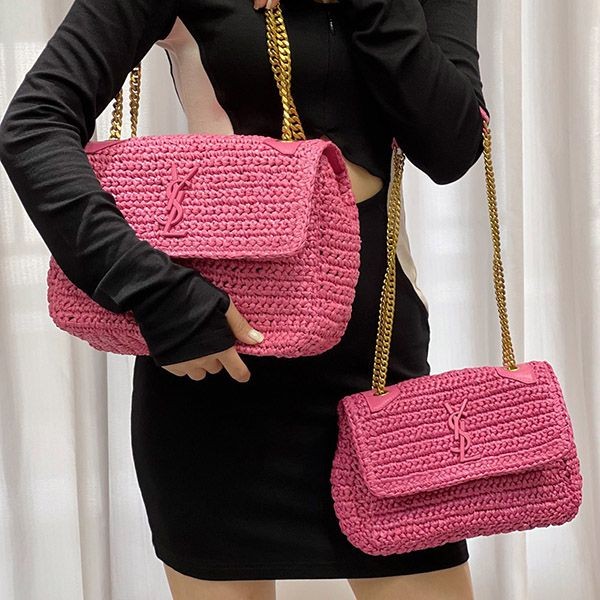 Very popular all over the world? Saint Laurent raffia bag replica Sai06681