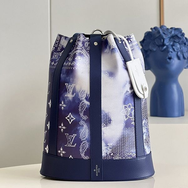 Very popular all over the world? [Great for summer]? Louis Vuitton Randonne PM Backpack Copy M20562