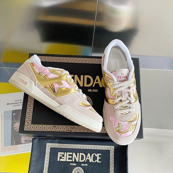 Extremely rare! Fendi x Versace sneakers replica feg36828