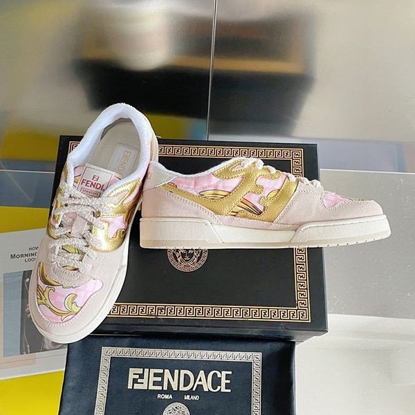 Extremely rare! Fendi x Versace sneakers replica feg36828