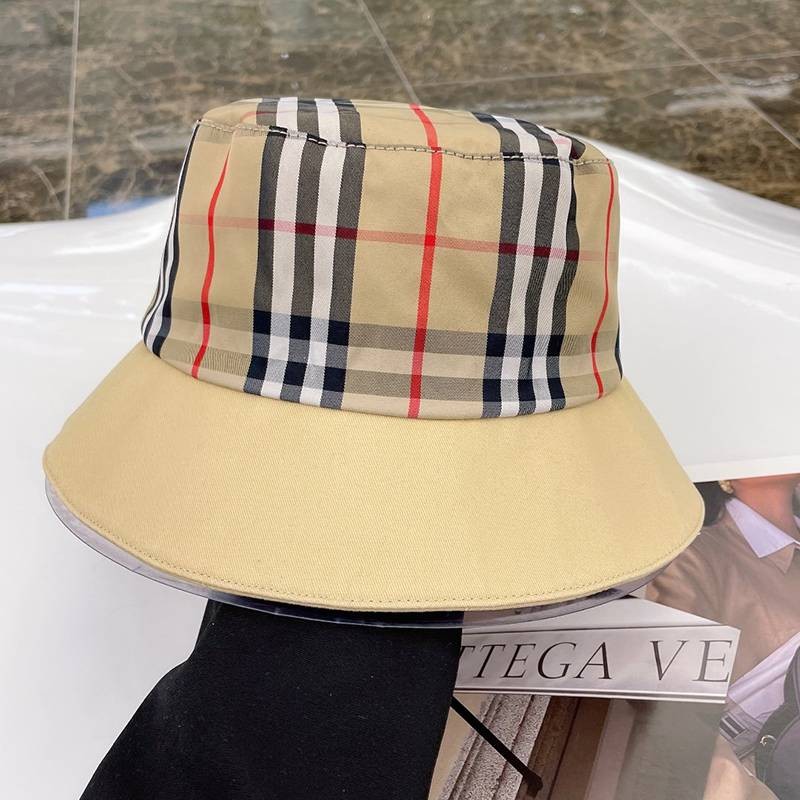 Super popular Burberry Vintage Check Bucket Hat Replica Bap43354