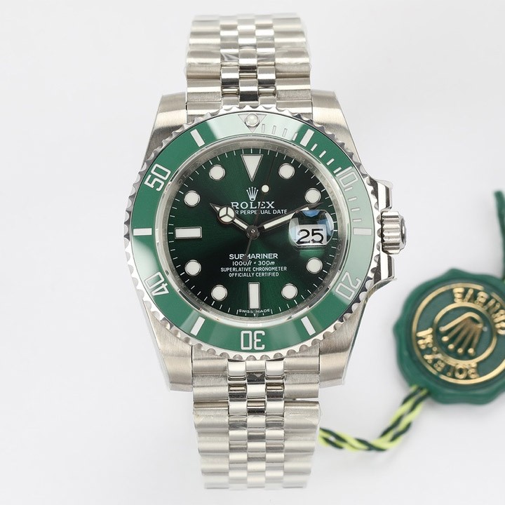 No customs duties Rolex Green Submariner Date Replica 116610LV