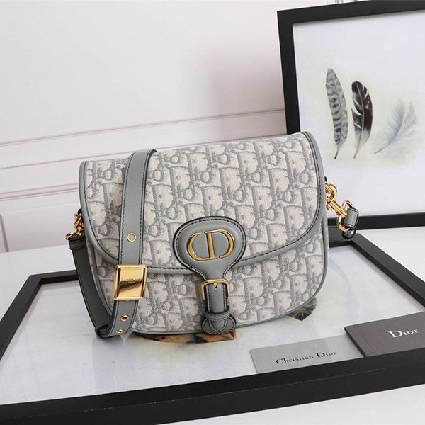 Classic Dior Bobby replica medium bag ☆ Dior Oblique Jacquard dew60567