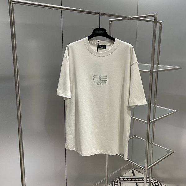 Balenciaga Slime Logo Print Cotton Jersey T-Shirt, Cheap bae36299