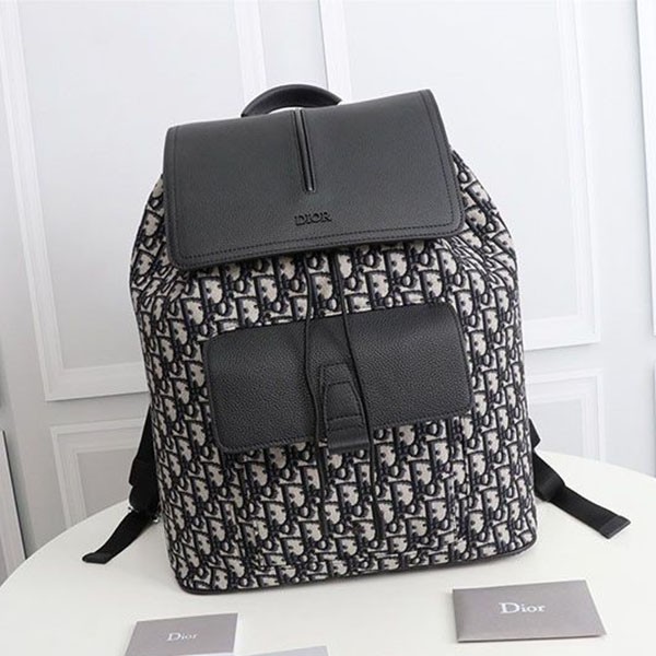 Classic Dior OBLIQUE MOTION Backpack Replica del78286