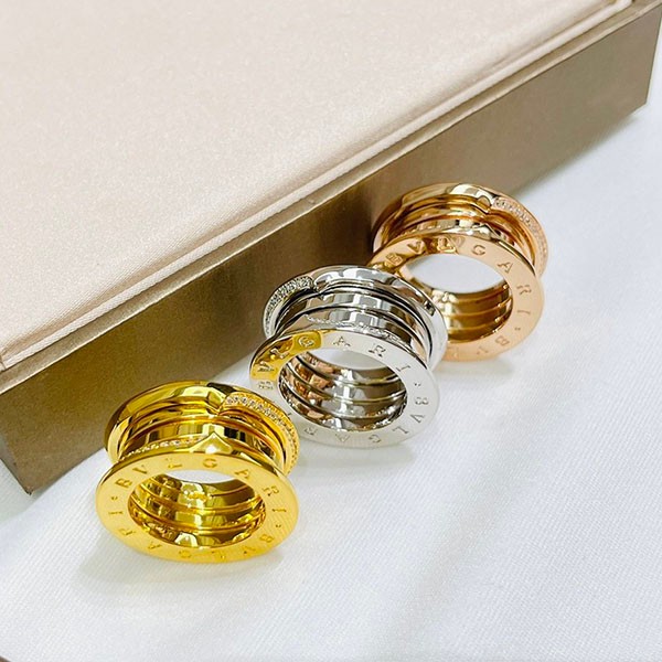 Very popular all over the world? Bulgari [B.zero1] 18K pink gold ring fake Buk61054