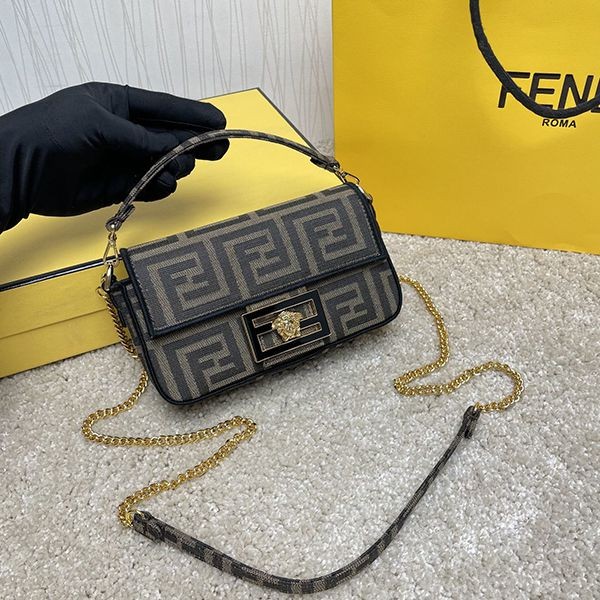Fendi Versace Fendace fake collaboration shoulder bag feo45288