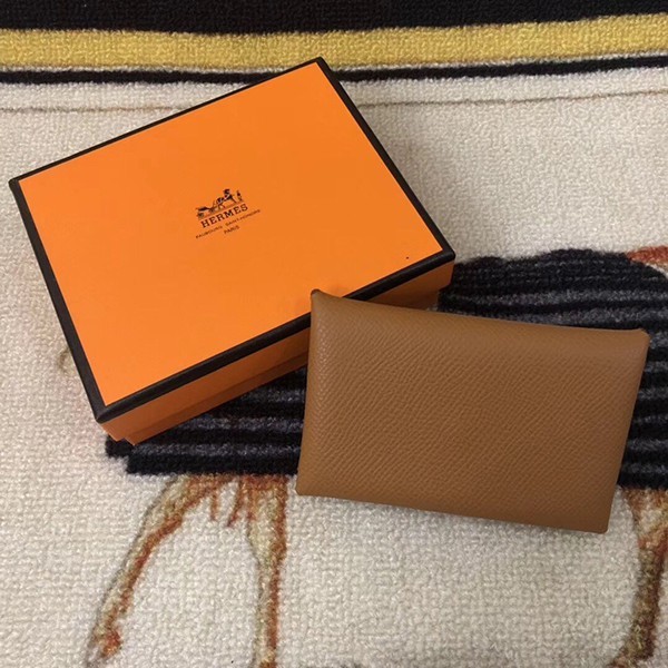 Hermes Calvi Duo coin case replica he19113 Hermes Calvi Duo coin case replica he19113