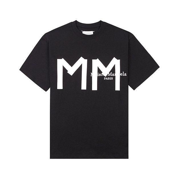 No.1 Popular Maison Margiela Logo Black T-shirt Copy Maq15697 No.1 Popular Maison Margiela Logo Black T-shirt Copy Maq15697