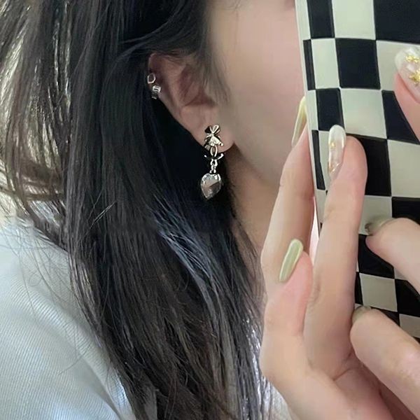 New for Spring/Summer: Chanel Earrings, Replica, CC Logo, Heart, Pearl, shb23940