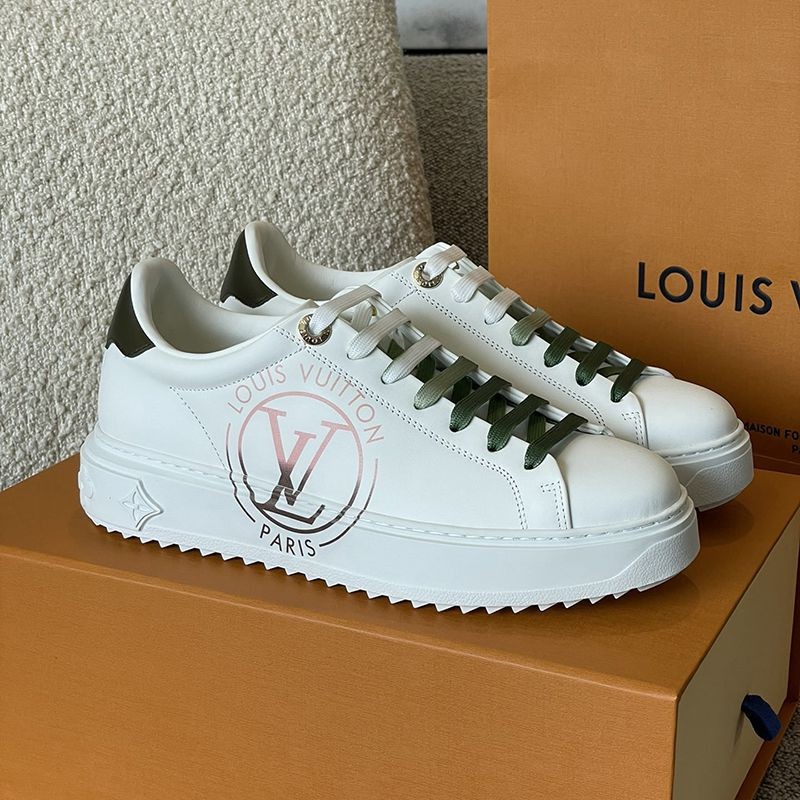 [Not available in Japan] ☆Louis Vuitton☆ Time Out Line Sneakers Replica Gift 1AA1C3