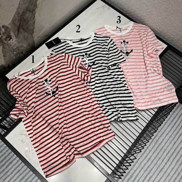 Cute Saint Laurent★ Striped cotton T-shirt copy 3 colors Say43790 Cute Saint Laurent★ Striped cotton T-shirt copy 3 colors Say43790